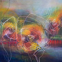 Spring Abundance
18”x36”, Acrylic on Canvas